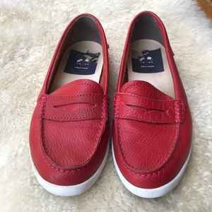 Cole Haan Nantucket Red Boat Shoes | Size 5.5